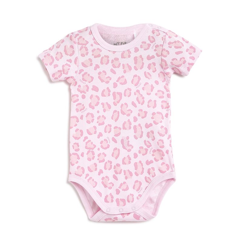 Infants Multicolor Printed Bodysuit (Pack Of 4) image number 7